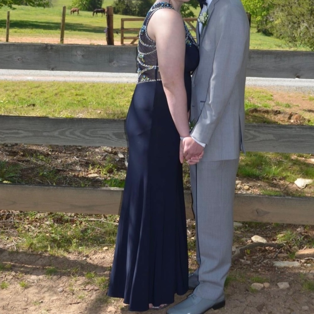 Betsy & Adam Formal Dress Size 12 - Picture 3 of 16